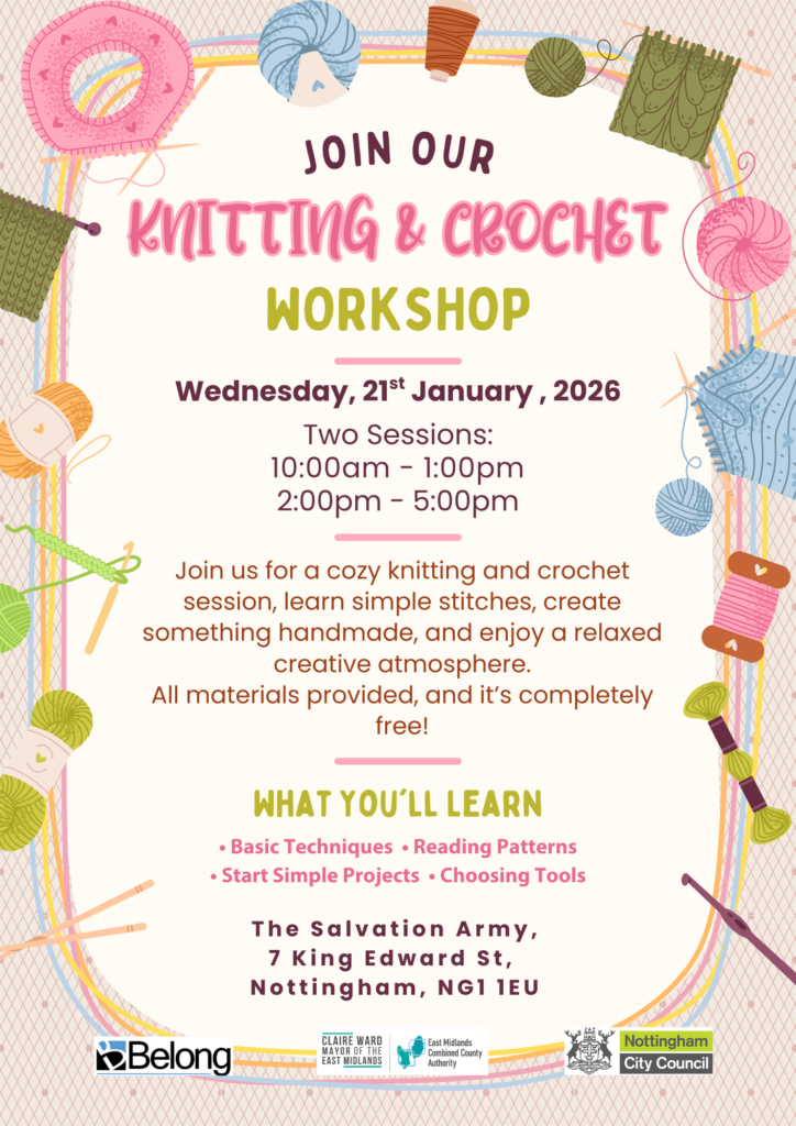 Knitting & Crochet workshop